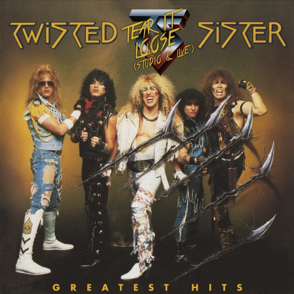 TWISTED SISTER  GREATEST HITS -TEAR IT LOOSE  2LP (Translucent Gold Vinyl) Sale - Image 2
