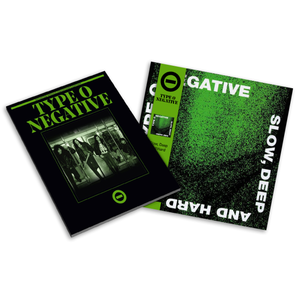 REVOLVER x TYPE O NEGATIVE  SLOW, DEEP AND HARD  – LP + BOOK OF TYPE O NEGATIVE SPECIAL COLLECTOR S EDITION Hot on Sale