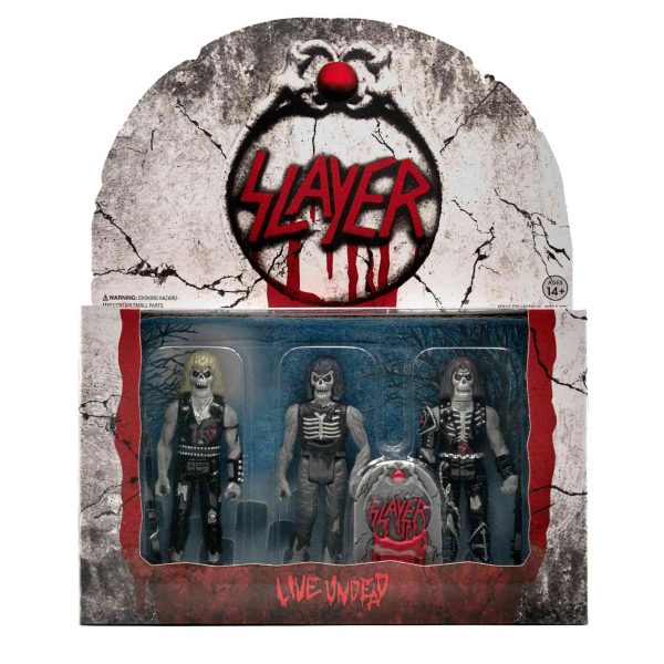 SLAYER REACTION FIGURE - LIVE UNDEAD (3-PACK) For Discount