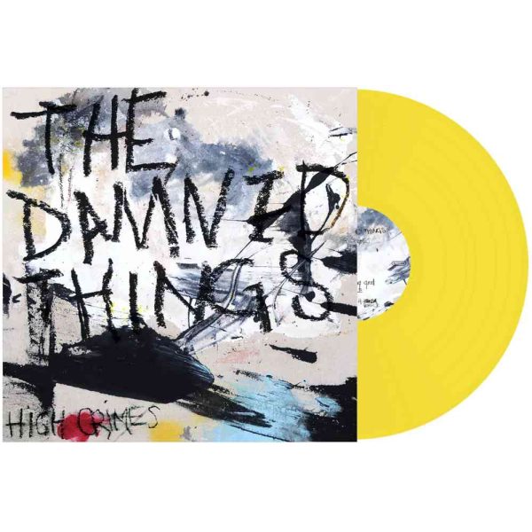 THE DAMNED THINGS  HIGH CRIMES  LP (Yellow Vinyl) Online Sale