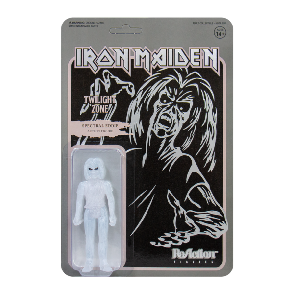 IRON MAIDEN REACTION FIGURE  TWILIGHT ZONE  For Discount