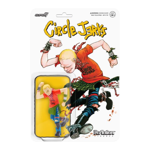 CIRCLE JERKS SKANK MAN REACTION FIGURE (WAVE 1) Fashion
