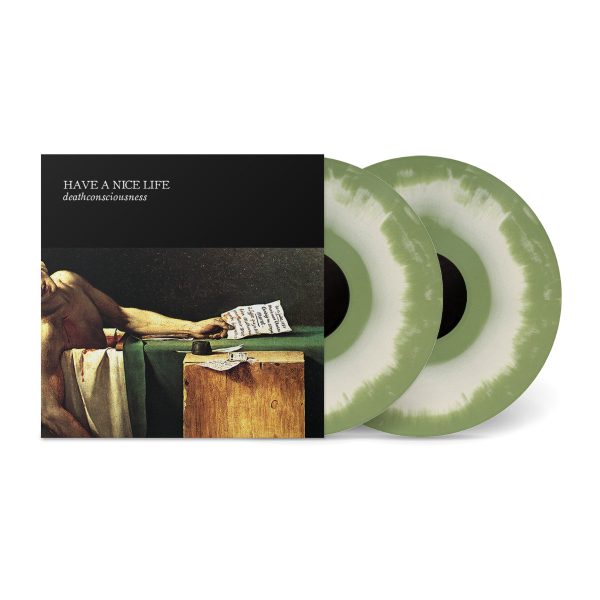 HAVE A NICE LIFE ‘DEATHCONSCIOUSNESS’ LIMITED-EDITION OLIVE GREEN AND WHITE 2LP — ONLY 300 MADE Discount