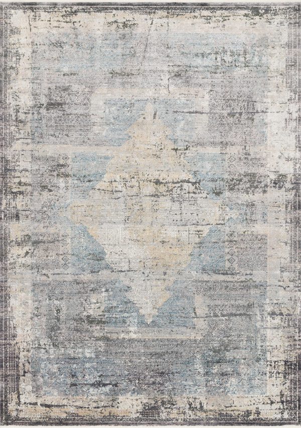 Loloi Gemma GEM-04 Power Loomed Traditional Area Rug by Loloi II Online now