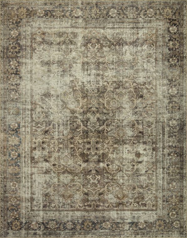 Loloi Sinclair SIN-01 Power Loomed Machine Washable Area Rug by Magnolia Home by Joanna Gaines x Loloi Fashion