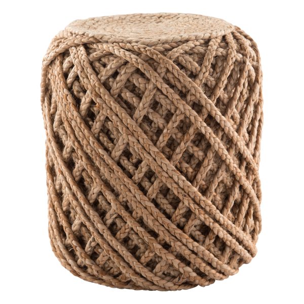 Scandinavia Pouf Guna Handmade Jute Indoor Pouf From Jaipur Living Cheap