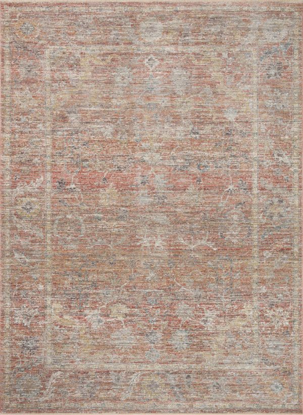 Loloi Millie MIE-04 Power Loomed Traditional Area Rug by Magnolia Home by Joanna Gaines x Loloi For Sale