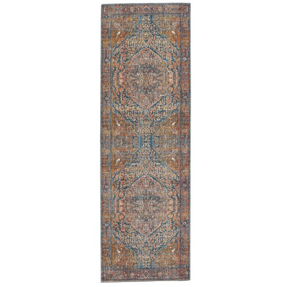 Terra Saphir Machine Made Synthetic Blend Indoor Area Rug From Vibe by Jaipur Living Online Sale - Image 2