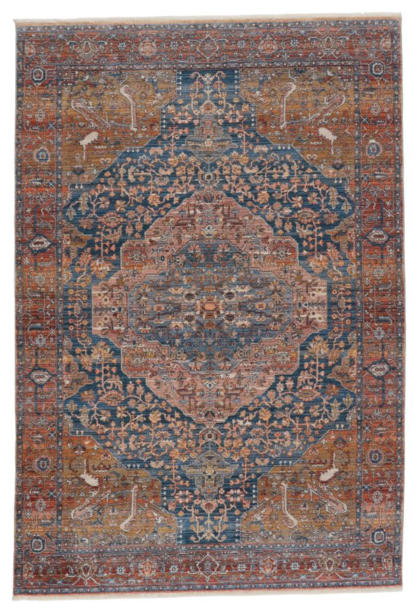 Terra Saphir Machine Made Synthetic Blend Indoor Area Rug From Vibe by Jaipur Living Online Sale - Image 3