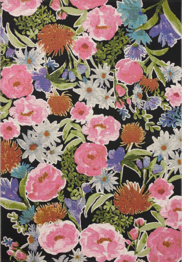Loloi Botanical BOT-01 Power Loomed Indoor Outdoor Area Rug by Loloi II For Sale - Image 2