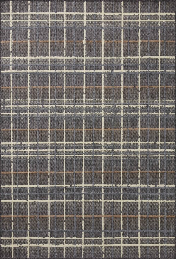 Loloi Rainier RAI-11 Power Loomed Indoor Outdoor Area Rug by Loloi II Online now