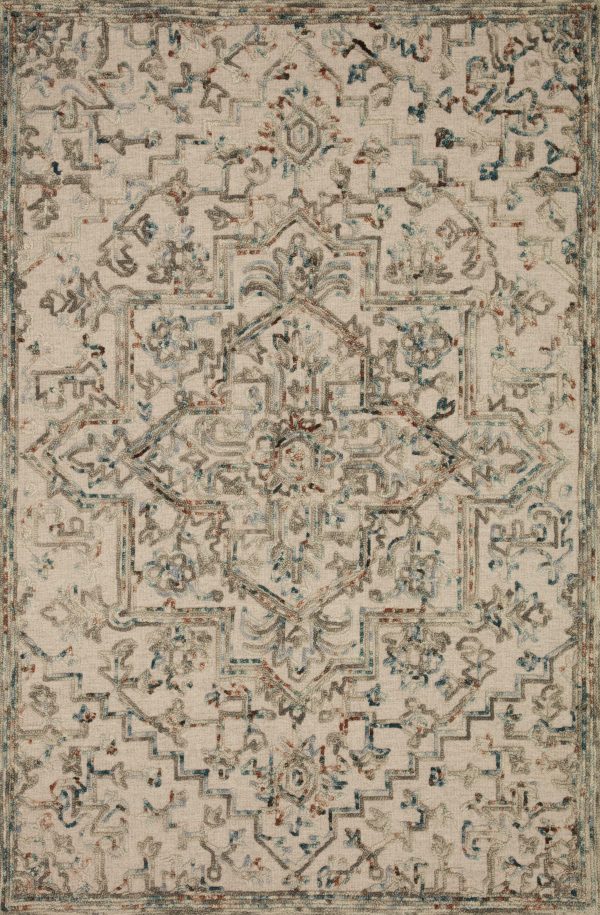 Loloi Halle HAE-01 Hooked Traditional Area Rug by Loloi II Hot on Sale
