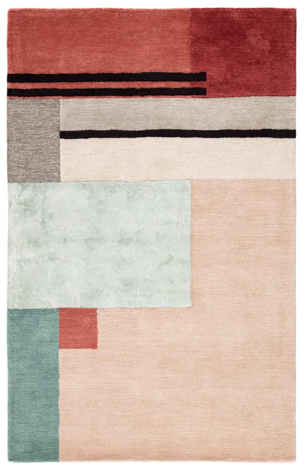 Syntax Segment Handmade Synthetic Blend Indoor Area Rug From Jaipur Living For Cheap